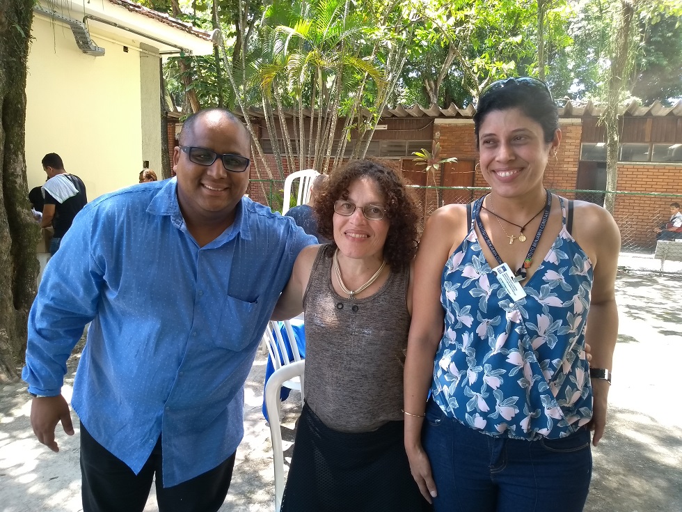 Felipe Oliveira, Maria Isabel Oliveira e Cristina Moraes