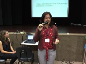 Psicóloga do IBC, Sônia Gomes da Rocha